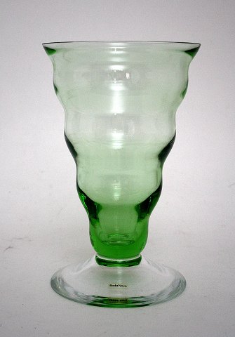 Grøn vase. Kosta Boda