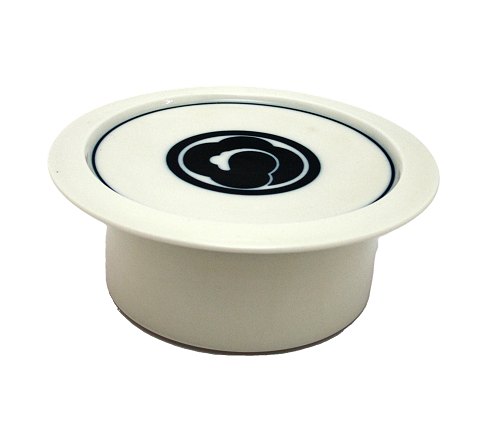 Skål med låg, Indigo, Royal Copenhagen