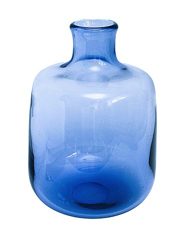 Vase, Safir, Holmegaard