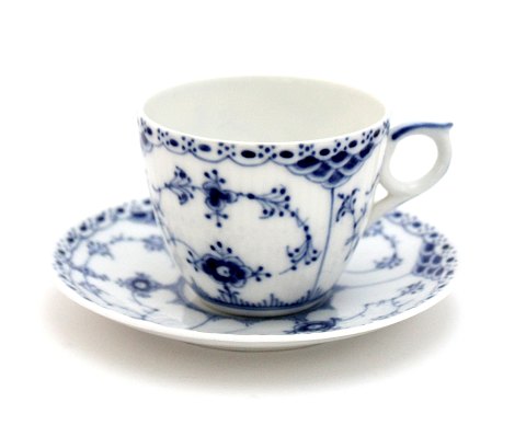 Kaffekop 756, Musselmalet halvblonde, Royal Copenhagen