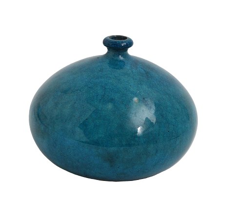 Turkisblå sjælden vase, Knabstrup