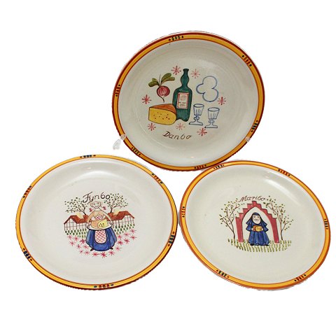 Ostetallerkener, Knabstrup