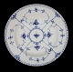 Middagstallerken, Musselmalet halvblonde, Royal Copenhagen