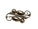Skønvirke broche med spiral